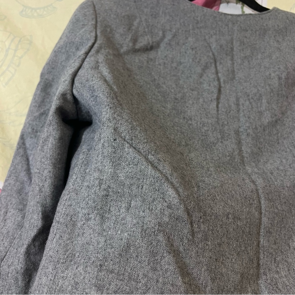 Vintage Miss Pendleton Gray Women's Wool Blazer - Picture 5 of 9